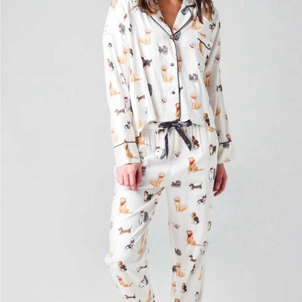 Z SUPPLY Dog Print Pajama Set, size Small. - Picture 1 of 2